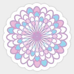 Flower Tiers 35 Sticker